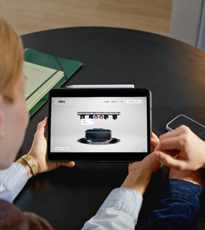 Site Alb's Events sur tablette