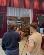 L'équipe d'Alb's Agency sur un tournage